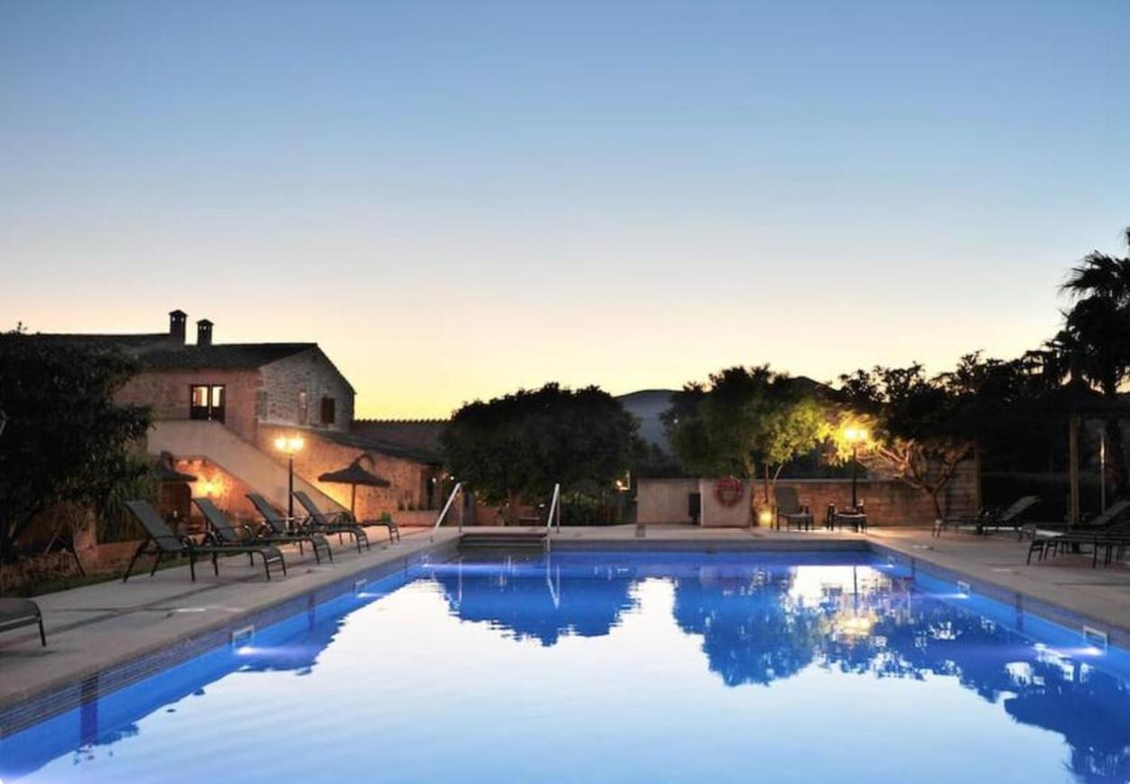 Finca Hotel Ses Cases Noves Sant Llorenc Des Cardassar Exterior foto